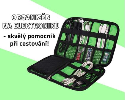 Obrázok z Cestovný organizér na elektroniku - veľký 