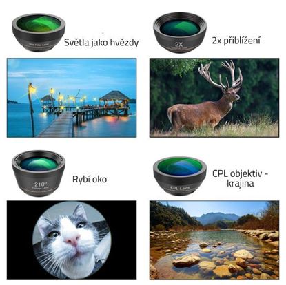 Obrázok Sada objektívov na telefón