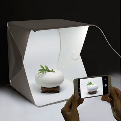 Obrázok Mini fotobox s LED osvetlením