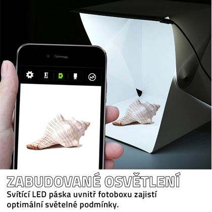 Obrázok z Mini fotobox s LED osvetlením