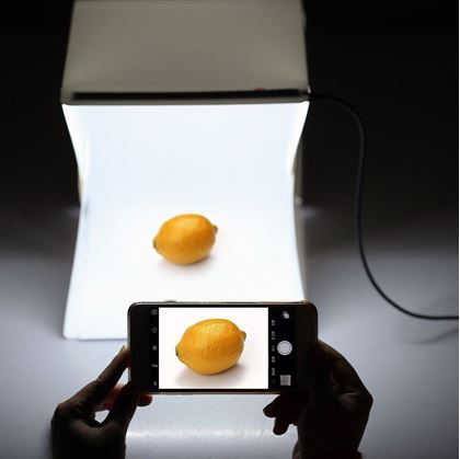 Obrázok z Mini fotobox s LED osvetlením