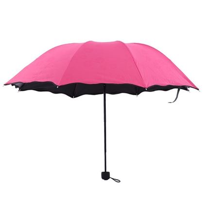 Obrázok z Magický dáždnik - tmavo růžový