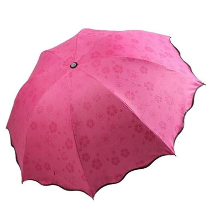 Obrázok z Magický dáždnik - tmavo růžový
