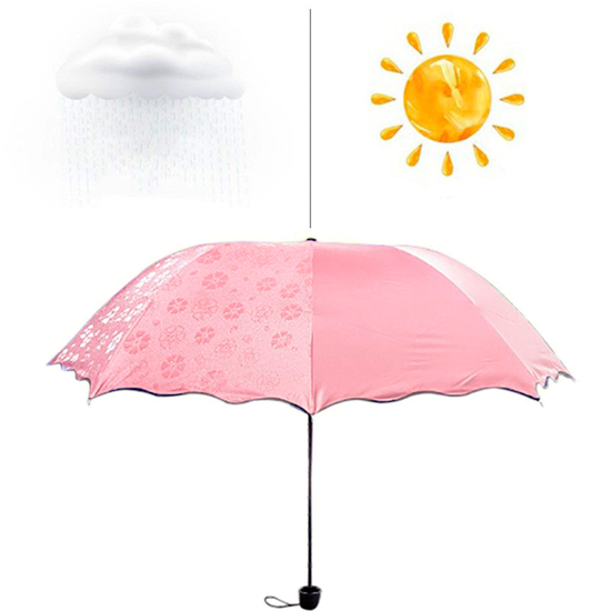 Obrázok z Magický dáždnik - světlo růžový