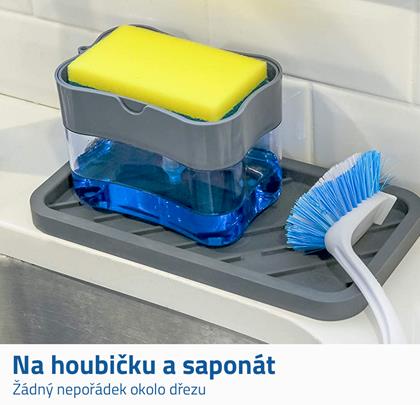 dávkovač na saponát a houbičku