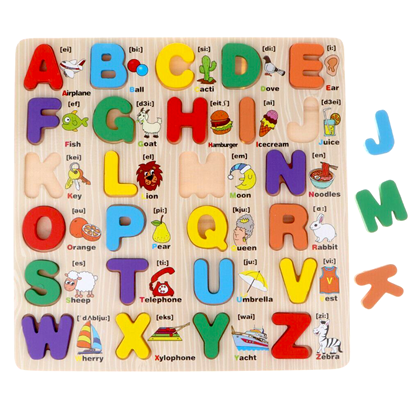 Dřevěná abeceda