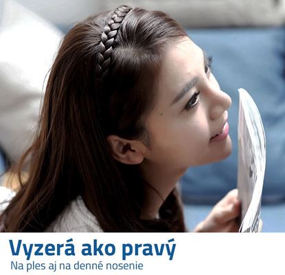 Obrázok Čelenka s vrkôčiky