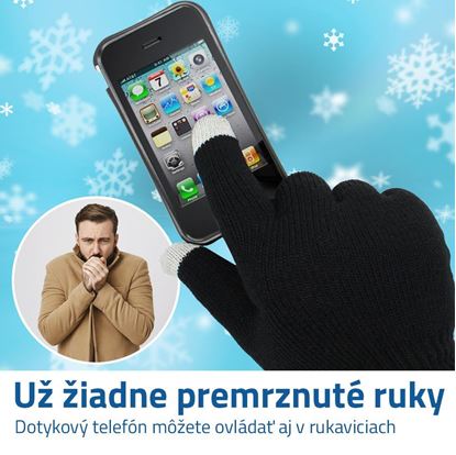 dotykové rukavice pro smartphone