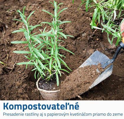 Rozložiteľný kvetináč