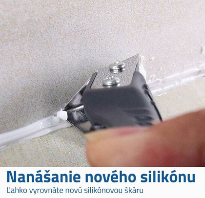 Nanášanie silikónu