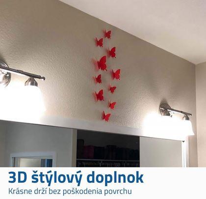 3D motýle