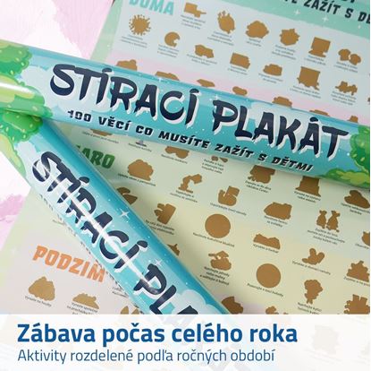 stírací plakát