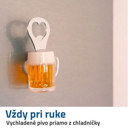 otvírák na pivo s magnetem