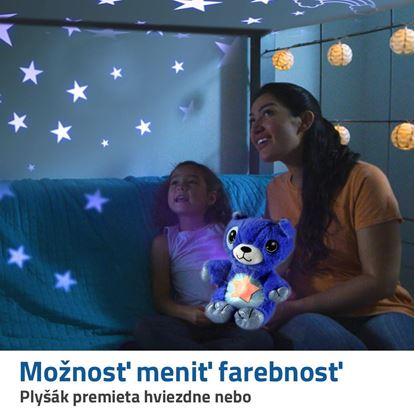 plyšák s projektorem