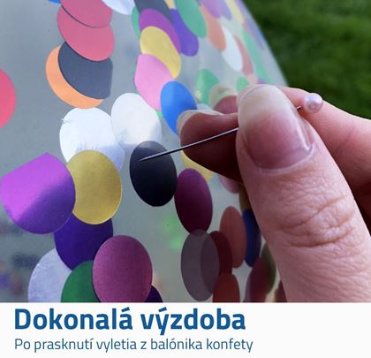 Konfetový balónik