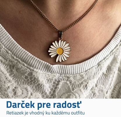 Náhrdelník sedmikráska 