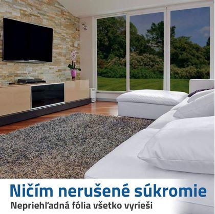zrkadlová fólia na okná