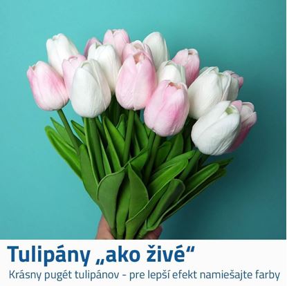 Umělé květiny tulipány