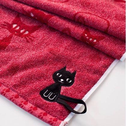 ručník s kočkou