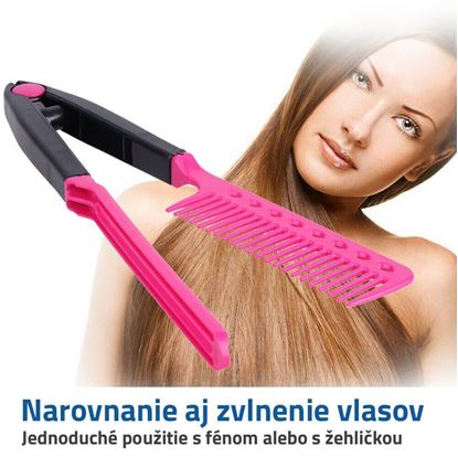 žehlení vlasů