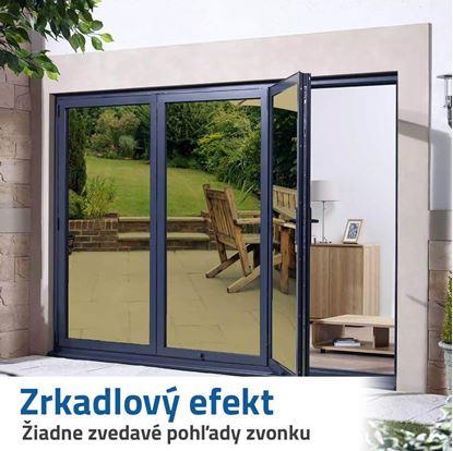 samolepící zrcadlová fólie	