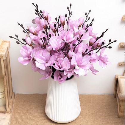 Obrázok z Umelé kvety do vázy - fialové