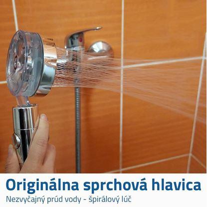 Obrázok Úsporná rotujúca sprchová hlavica