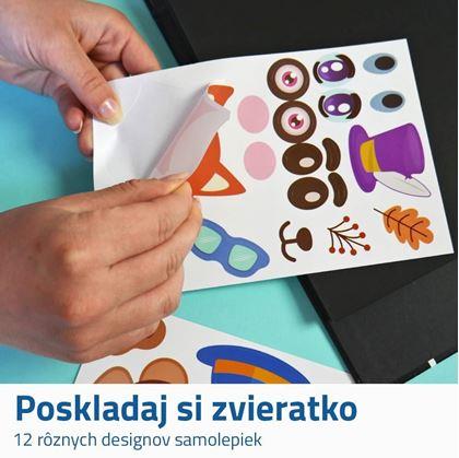 Obrázok z Kreatívne samolepky - zvieratka 36 hárkov