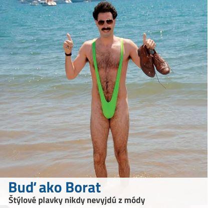 borat plavky