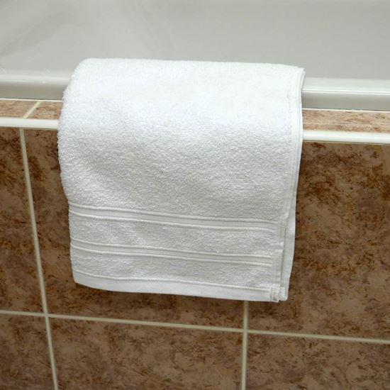 Obrázok z Uterák 100% bavlna 50 x 100 cm - biely