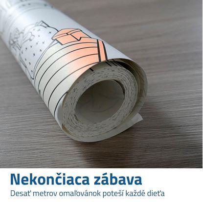 Obrázok Omaľovánky v rolke 10m
