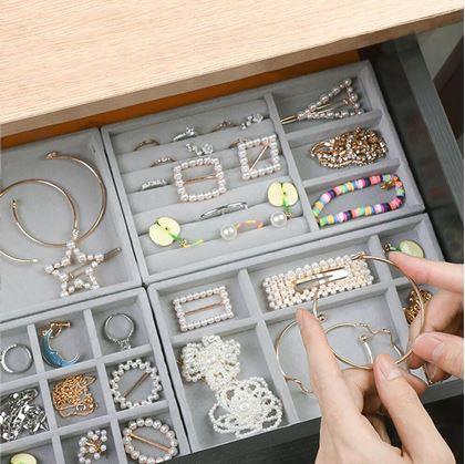 Obrázok z Organizér na šperky do zásuvky - mini priehradky