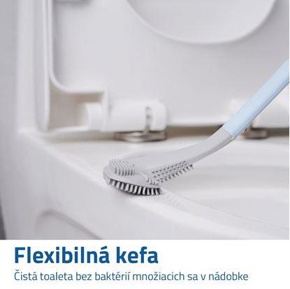 Obrázok Flexibilná čistiaca kefa na wc