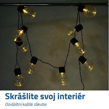 Obrázok Svetelná reťaz do interiéru - žiarovky
