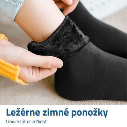 Obrázok Hrejivé ponožky s kožúškom