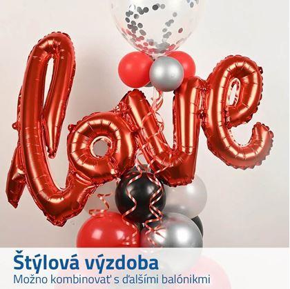 balónek nápis love