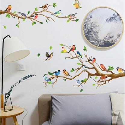 Obrázok Samolepky na stenu - vtáci