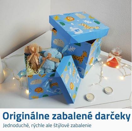 Obrázok z Darčeková krabička 15 cm - safari 