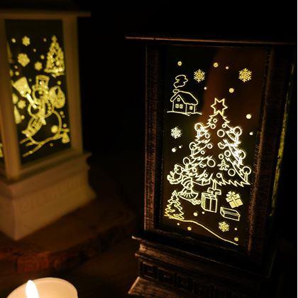Obrázok z Vianočný LED svietnik - stromček