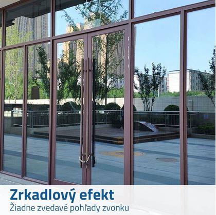 zrcadlová fólie na okna