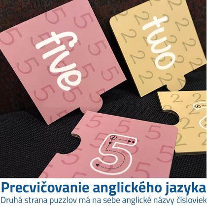 Puzzle pre najmenších - učíme sa počítať