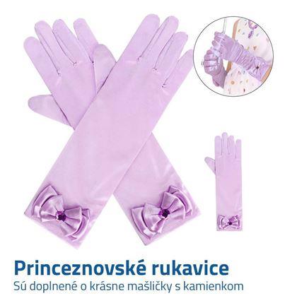 Súprava doplnkov pre princeznú - fialová