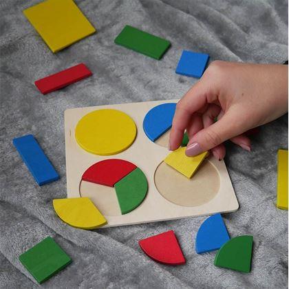 Obrázok z Detské geometrické puzzle - kruhy