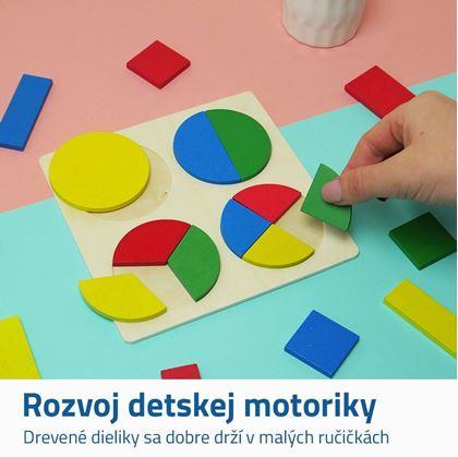 Obrázok z Detské geometrické puzzle - kruhy