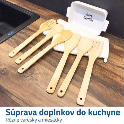 Sada bambusového kuchyňského náčiní 