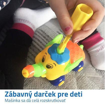 Skrutkovací hračka pre deti - slon