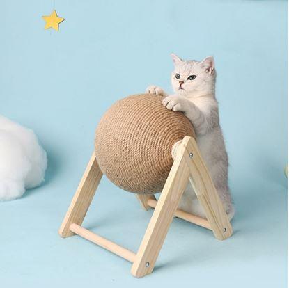 Obrázok Škrabadlo pre mačky - guľa