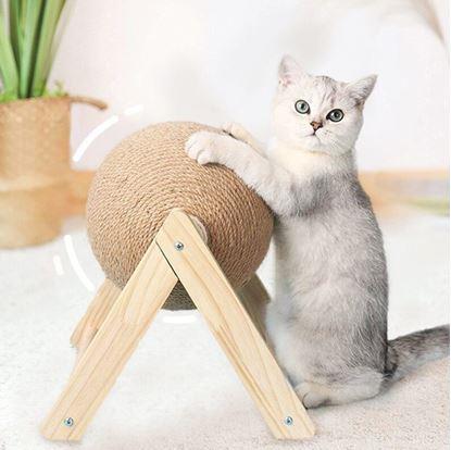 Obrázok Škrabadlo pre mačky - guľa