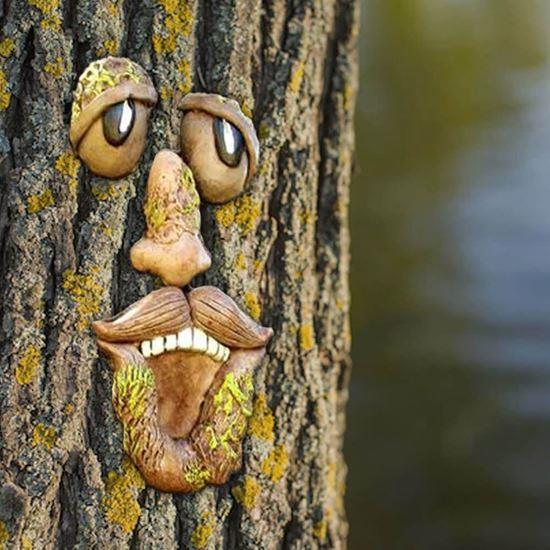 Dekorace na strom - veselý obličej