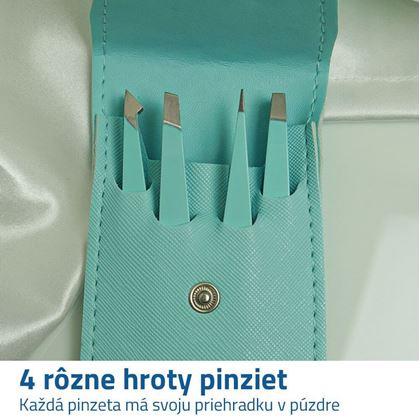 Sada pinzet 4 ks - černá